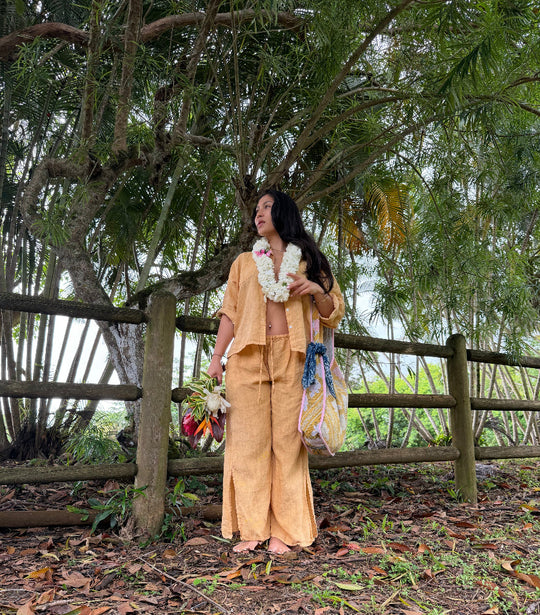 LINEN BEACH SHIRT