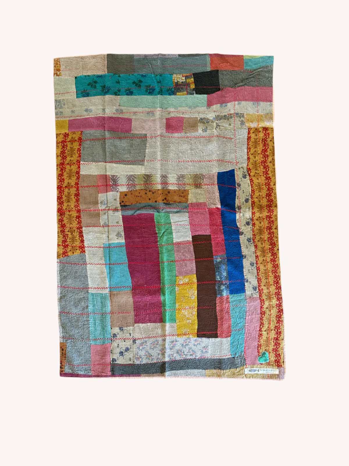 Beautiful Vintage hotsell Kantha Quilt