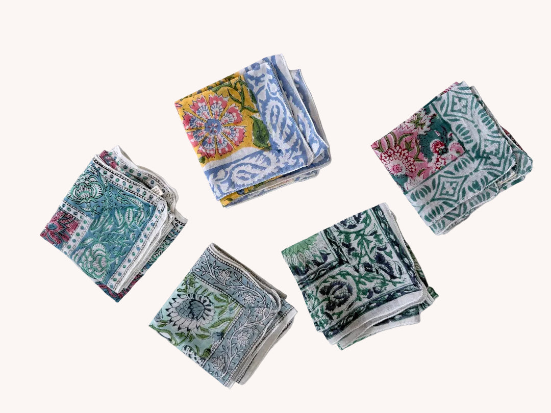 BLOCK PRINT BANDANA - JAIPUR MARKET COLLECTION