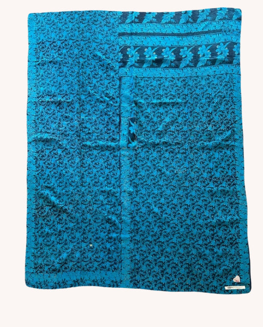 PRIME KANTHA QUILT - BLUE PARADISE