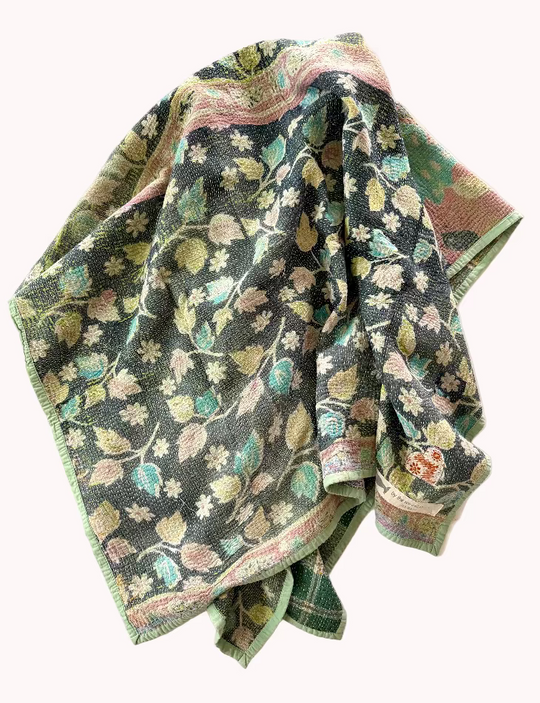 PORTABLE KANTHA QUILT