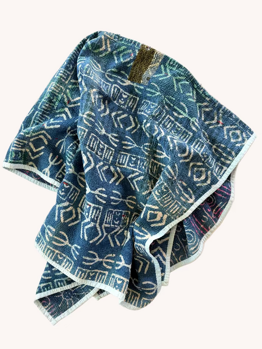 PORTABLE KANTHA QUILT