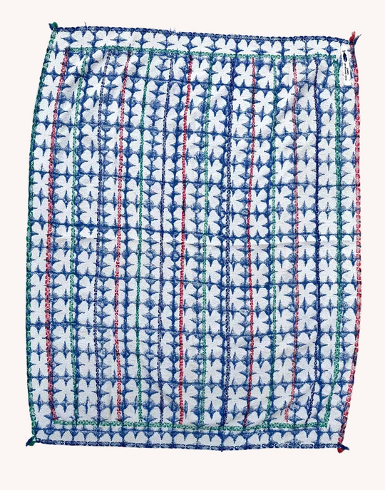 PRIME KANTHA QUILT - OCEAN CLOVER