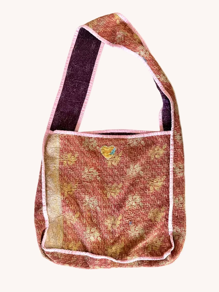 CROSSBODY KANTHA TOTE