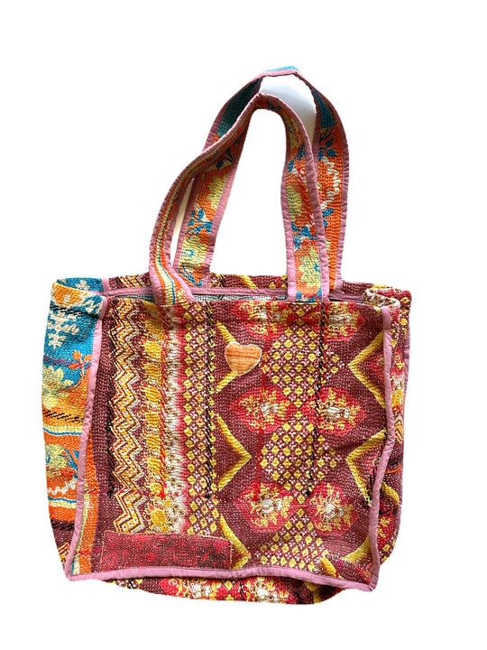 Kantha Tote