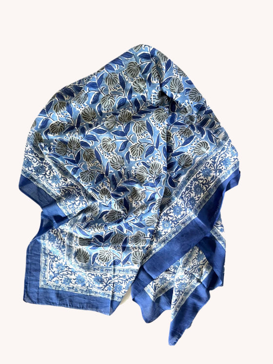 BLOCK PRINT SARONG - JAIPUR MARKET COLLECTION