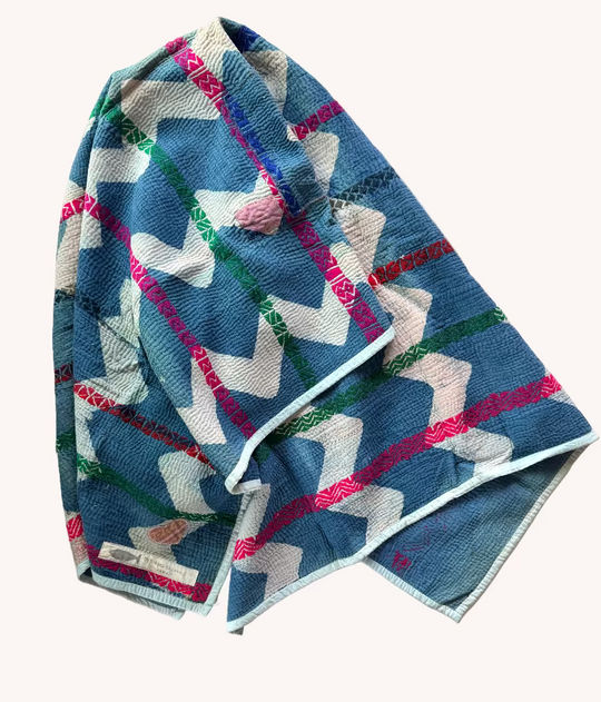 PORTABLE KANTHA QUILT