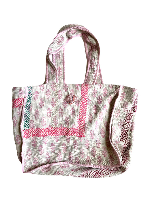 Kantha Tote