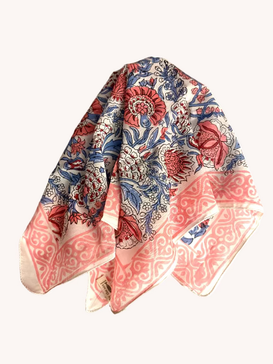 BLOCK PRINT BANDANA - JAIPUR MARKET COLLECTION