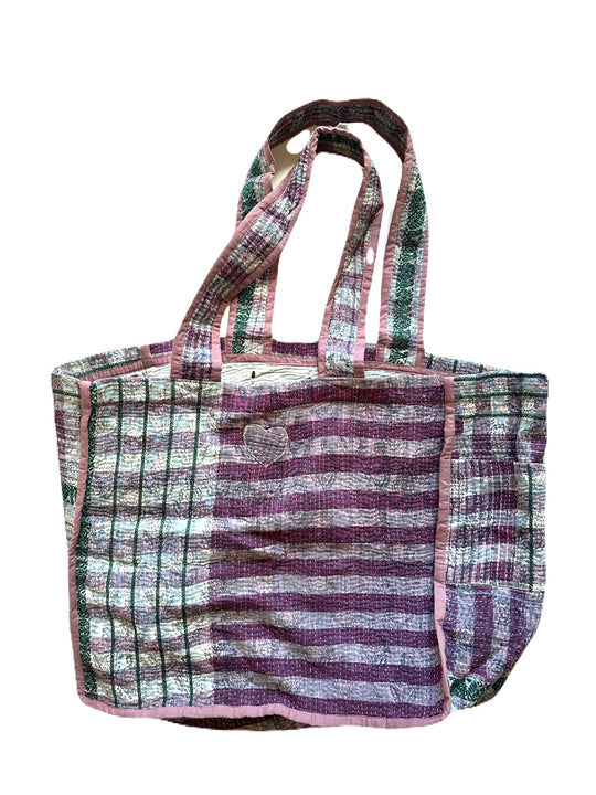 Kantha Tote