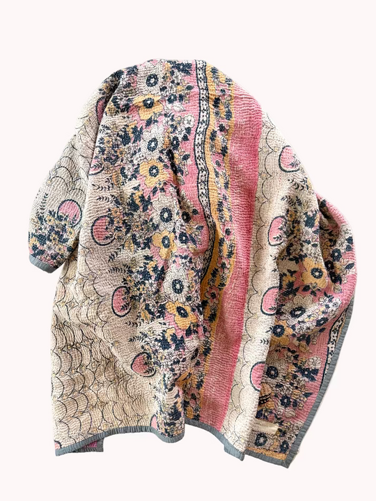 PORTABLE KANTHA QUILT