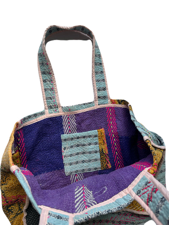 Kantha Tote