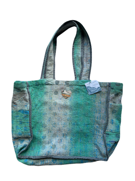 Kantha Tote