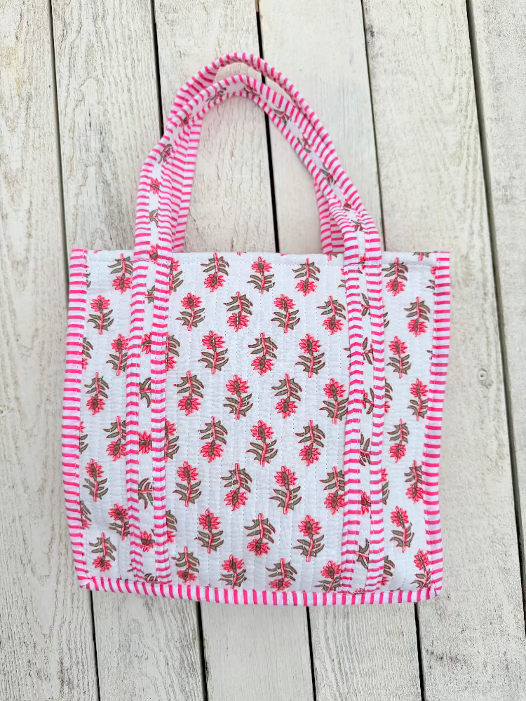 QUILTED MINI TOTE