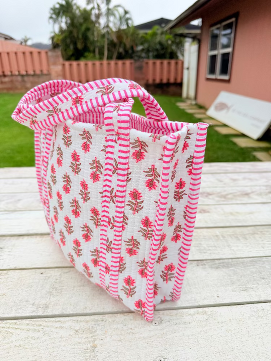 QUILTED MINI TOTE