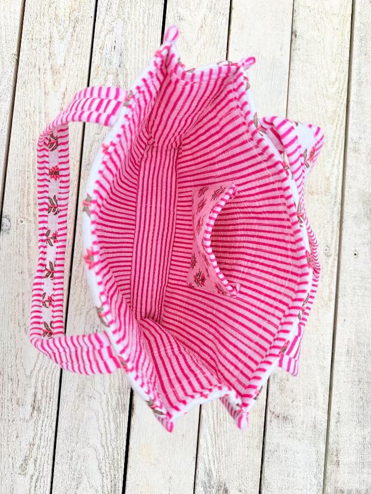 QUILTED MINI TOTE