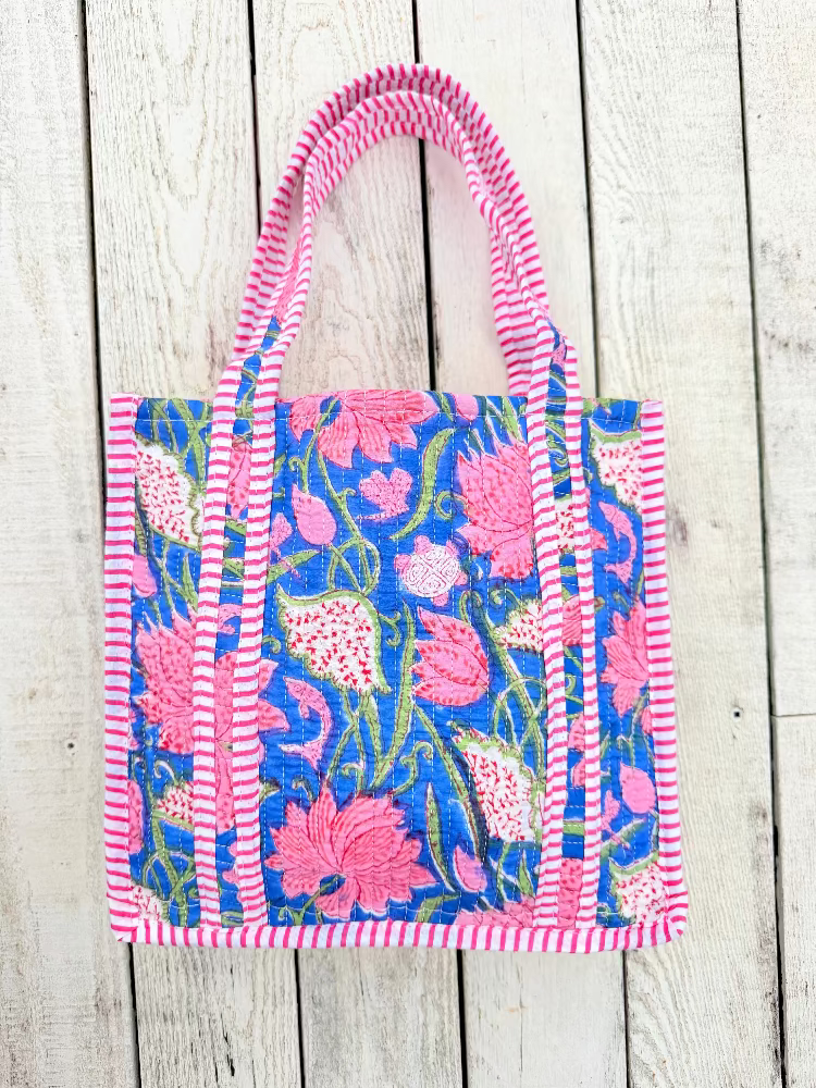 QUILTED MINI TOTE