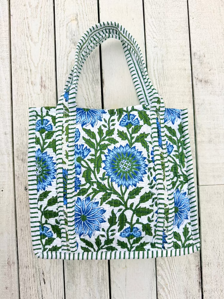 QUILTED MINI TOTE