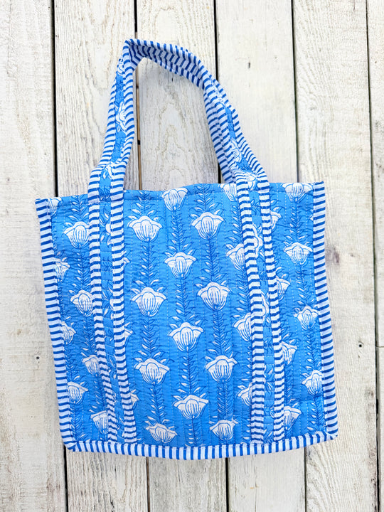 QUILTED MINI TOTE