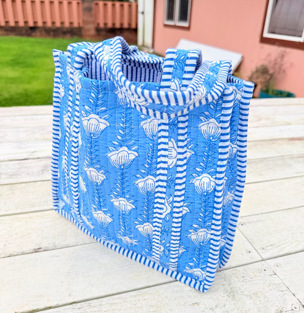 QUILTED MINI TOTE