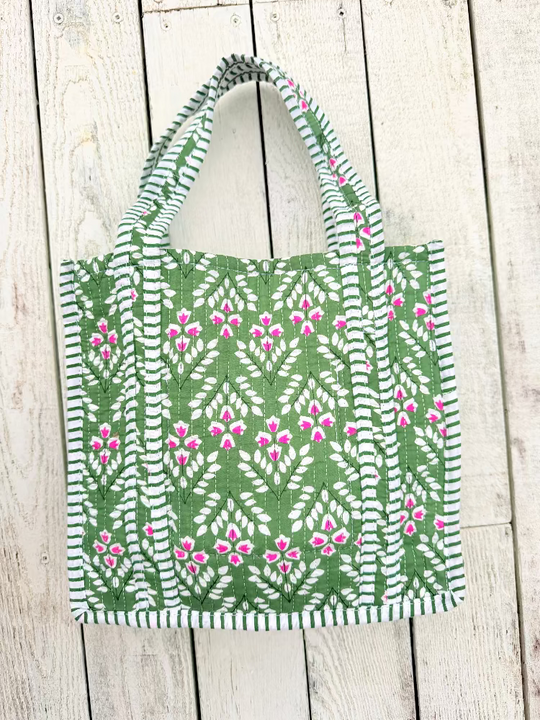 QUILTED MINI TOTE