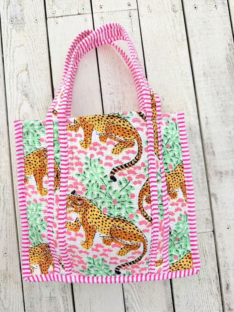 QUILTED MINI TOTE