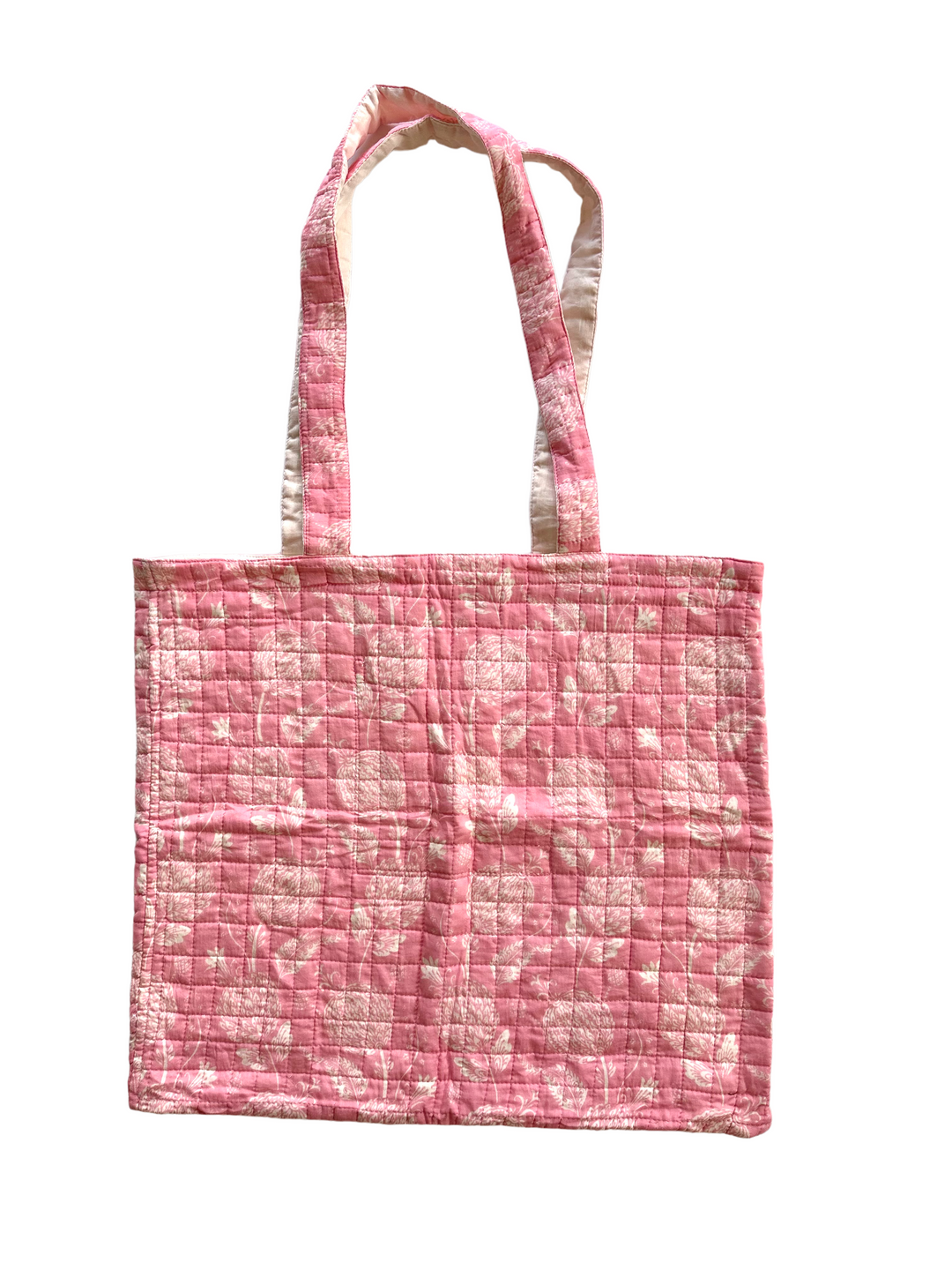 Pink Pods - Quilted Shopping Tote