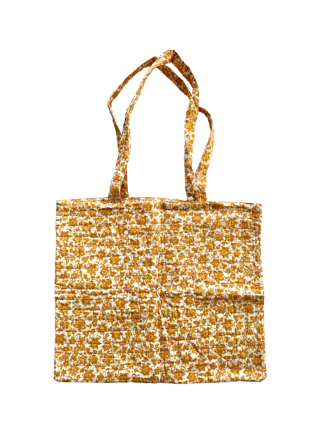 Golden Meadow - Quilted Shopping Tote