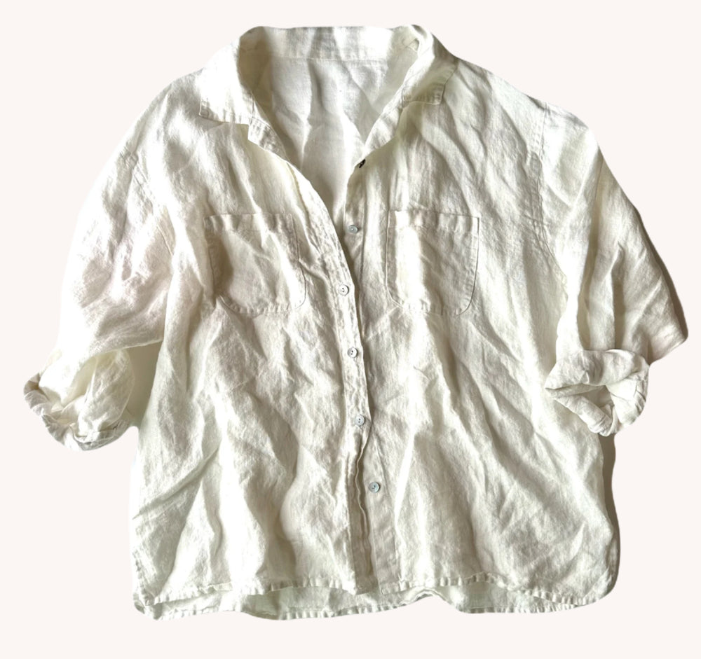 LINEN BEACH SHIRT