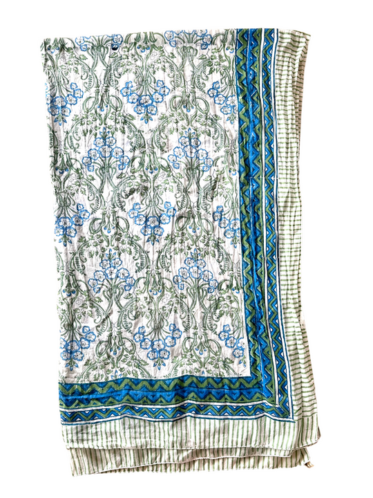 Allerton Gardens - block print sarong