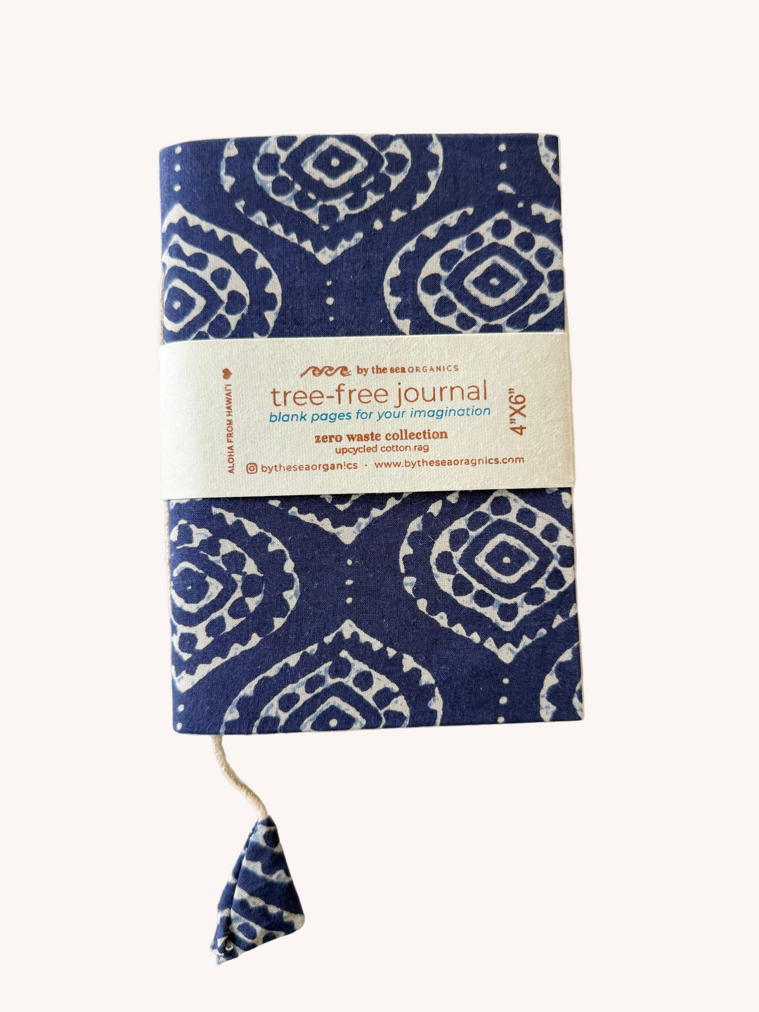 COTTON JOURNAL INDIGO COLLECTION - 4" x 6"
