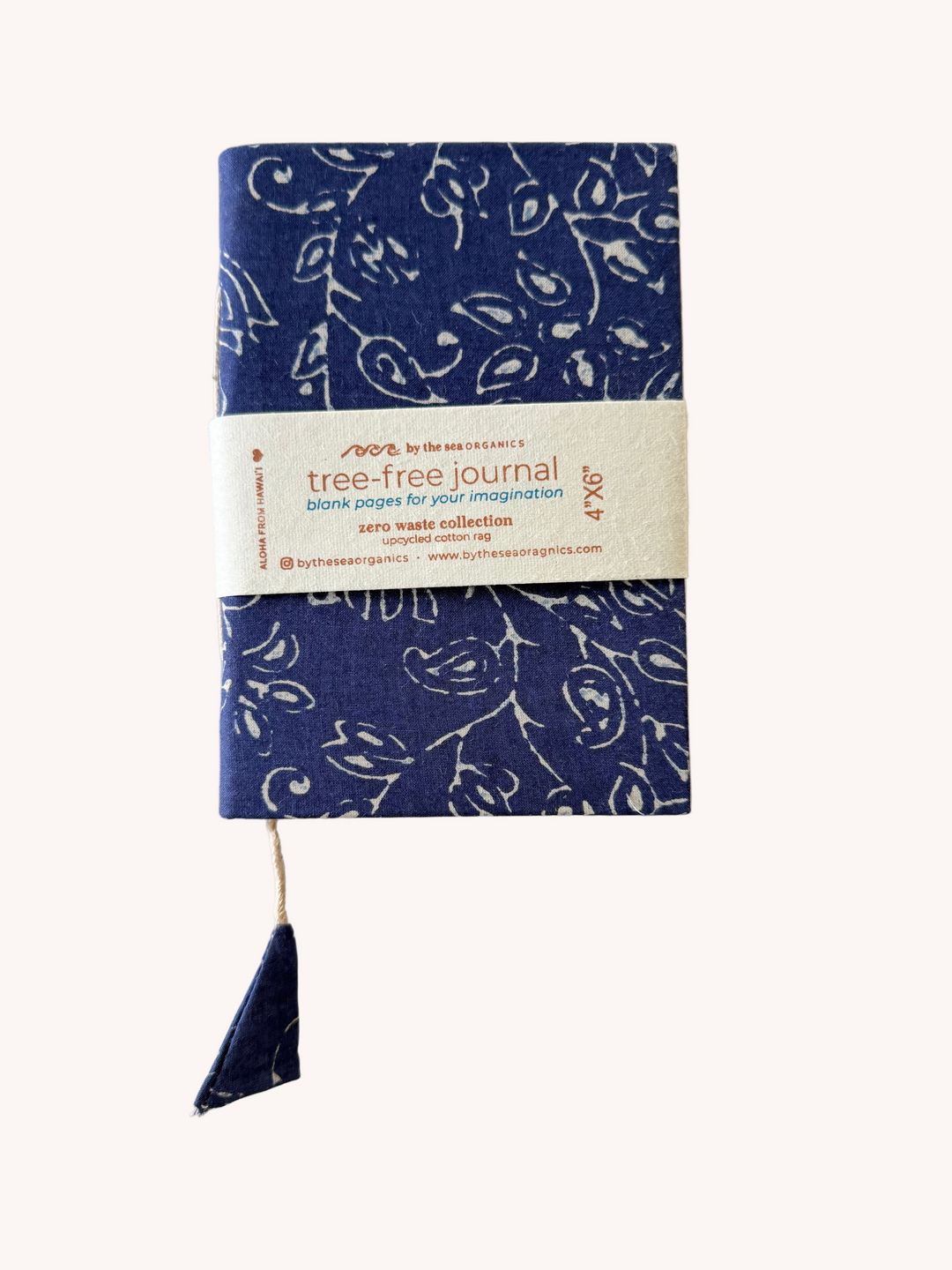 COTTON JOURNAL INDIGO COLLECTION - 4" x 6"