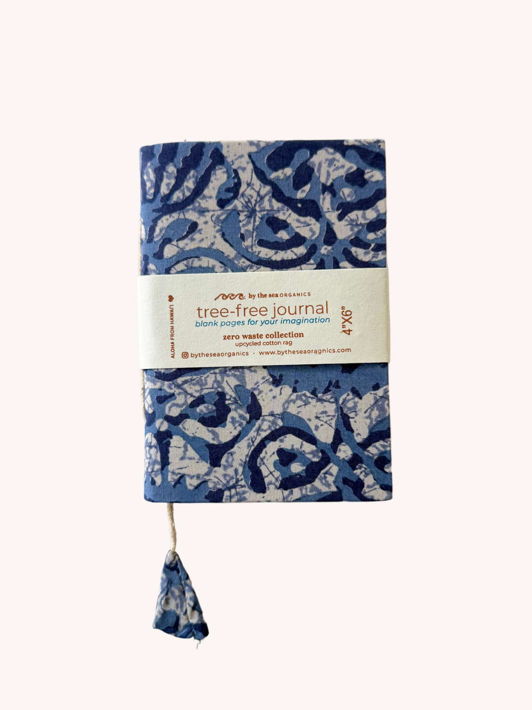 COTTON JOURNAL INDIGO COLLECTION - 4" x 6"