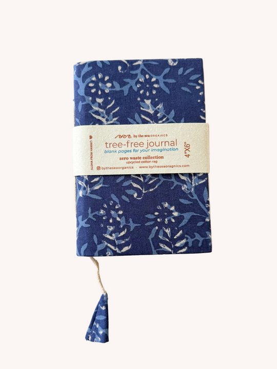 COTTON JOURNAL INDIGO COLLECTION - 4" x 6"