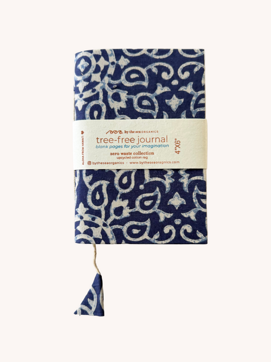 COTTON JOURNAL INDIGO COLLECTION - 4" x 6"
