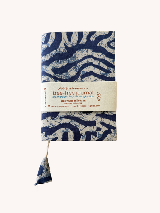 COTTON JOURNAL INDIGO COLLECTION - 4" x 6"