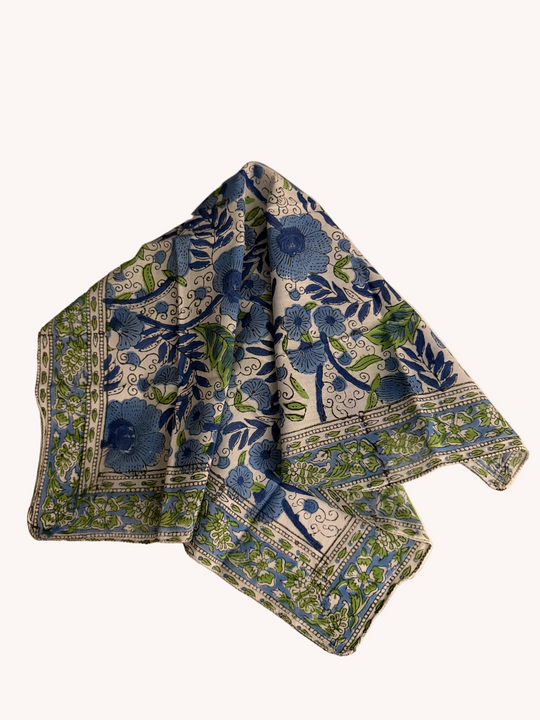 BLOCK PRINT BANDANA - JAIPUR MARKET COLLECTION