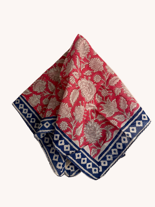 BLOCK PRINT BANDANA - JAIPUR MARKET COLLECTION