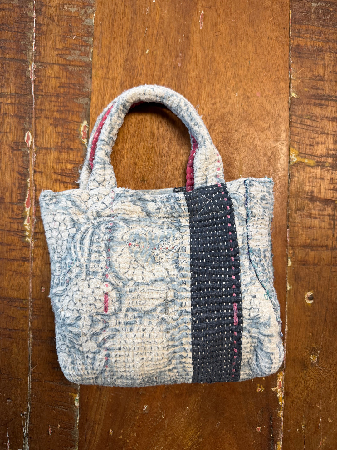 MINI KANTHA TOTE