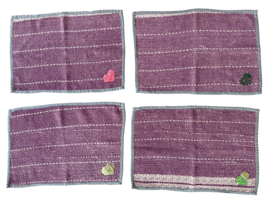 PATCHWORK KANTHA PLACEMAT SET