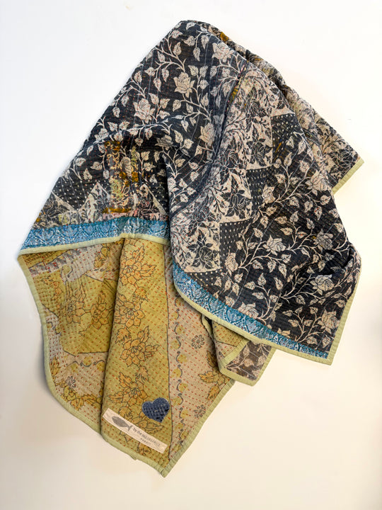 PORTABLE KANTHA QUILT