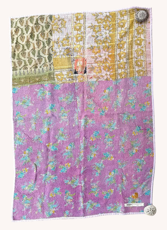 PORTABLE KANTHA QUILT