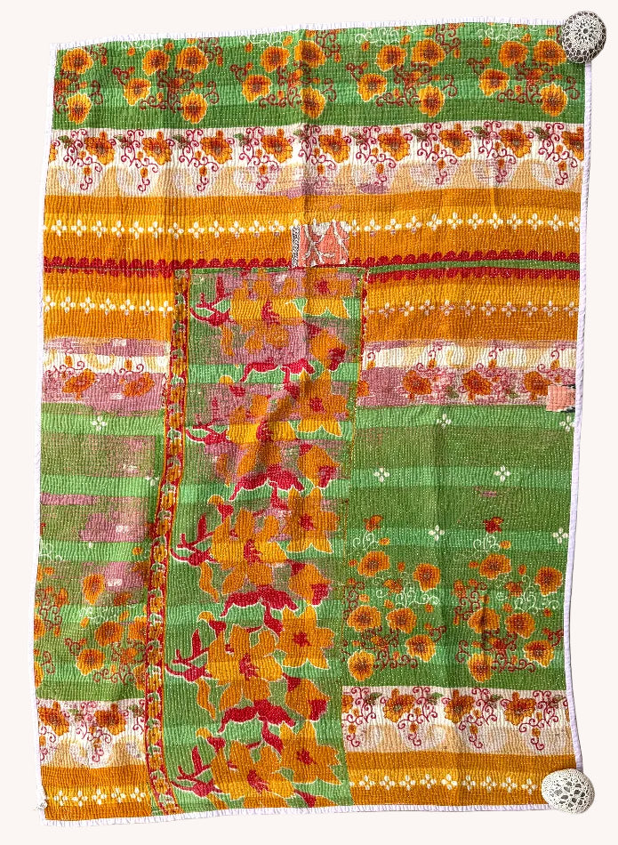 PORTABLE KANTHA QUILT