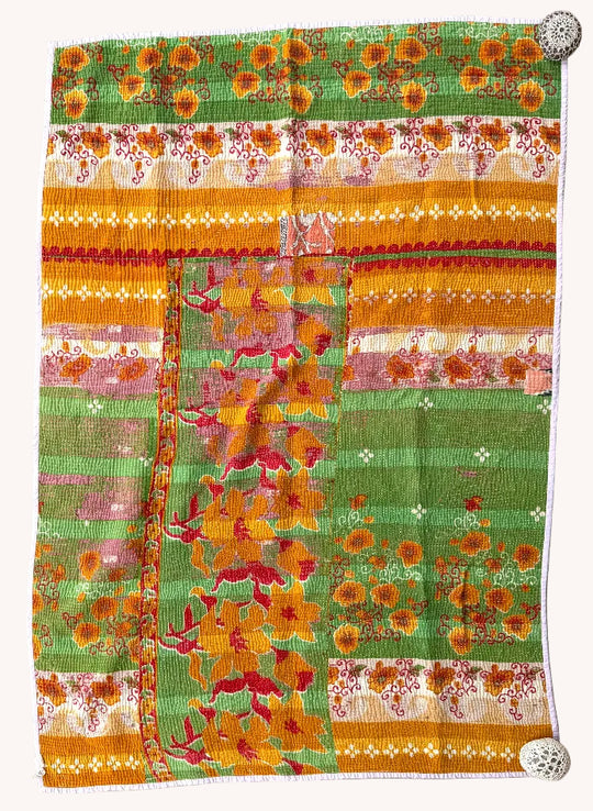 PORTABLE KANTHA QUILT