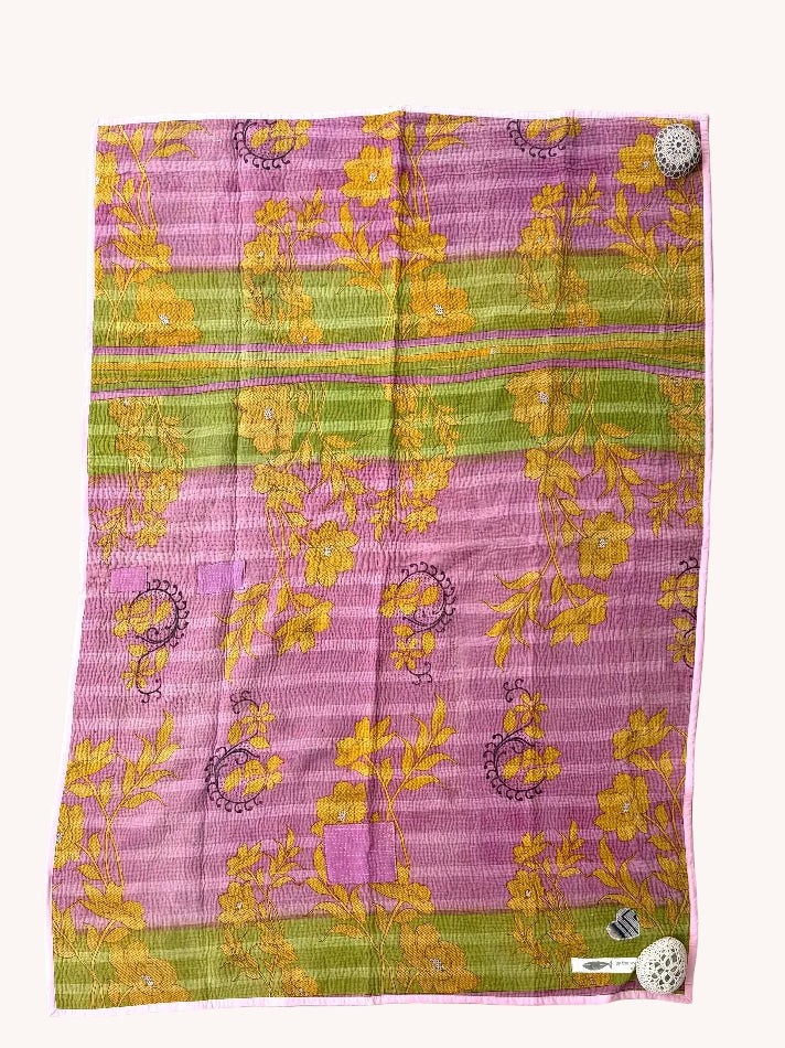 PORTABLE KANTHA QUILT