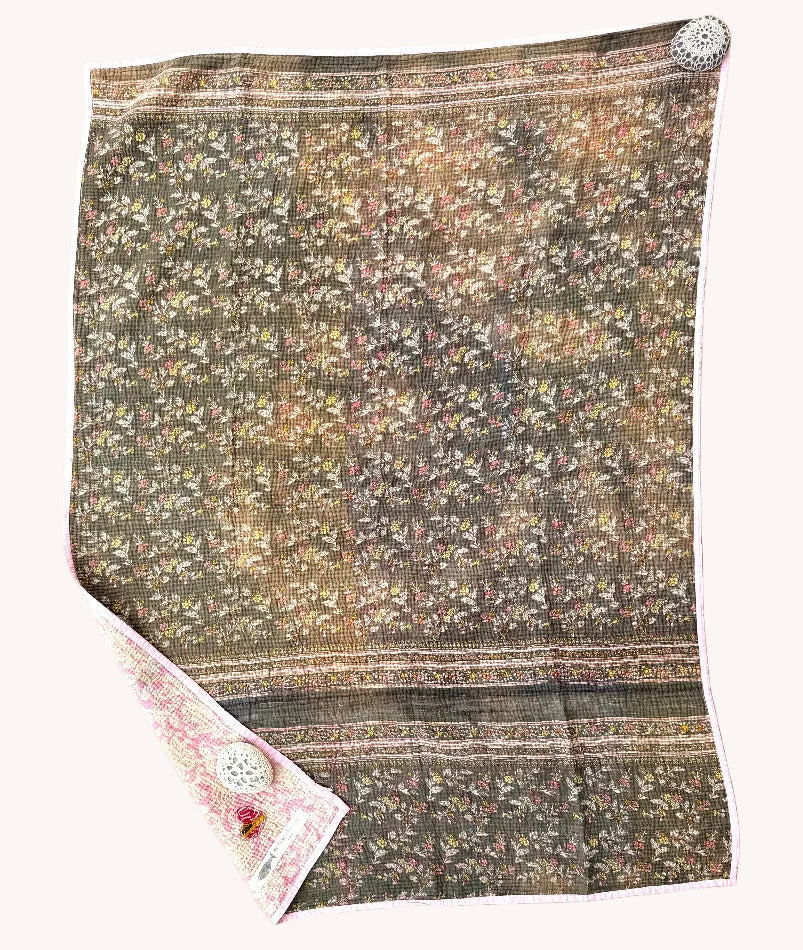 PORTABLE KANTHA QUILT