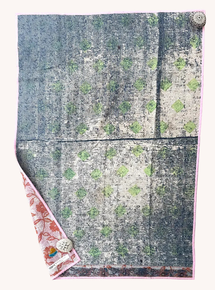 PORTABLE KANTHA QUILT