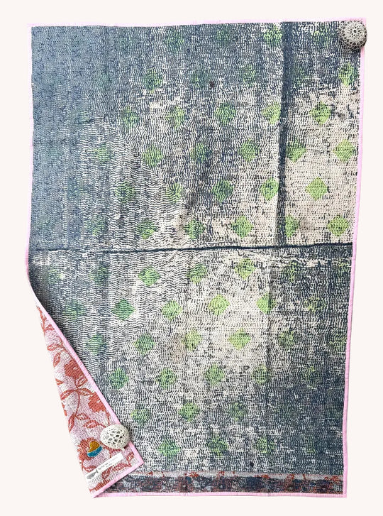 PORTABLE KANTHA QUILT