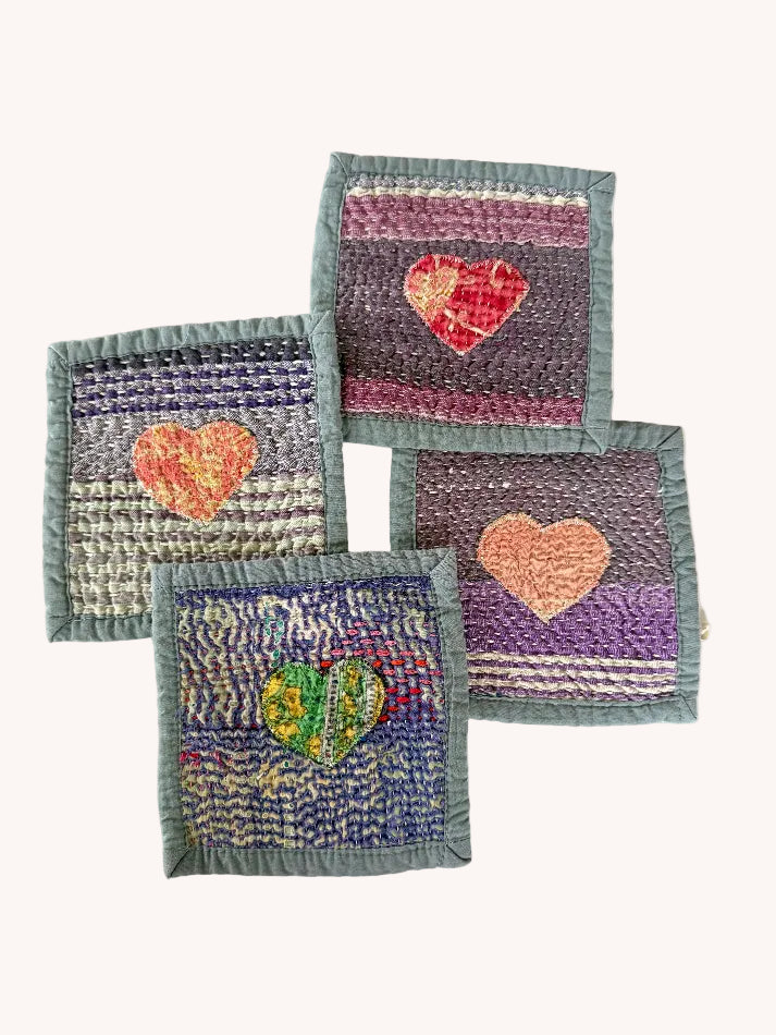 KANTHA COASTER SET