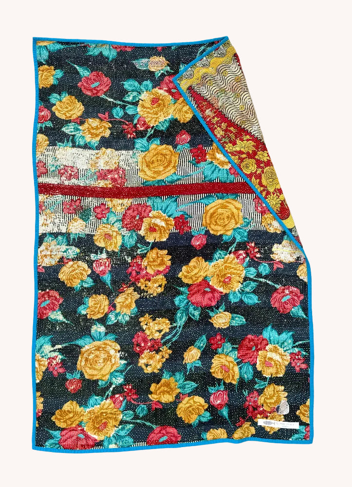 PORTABLE KANTHA QUILT